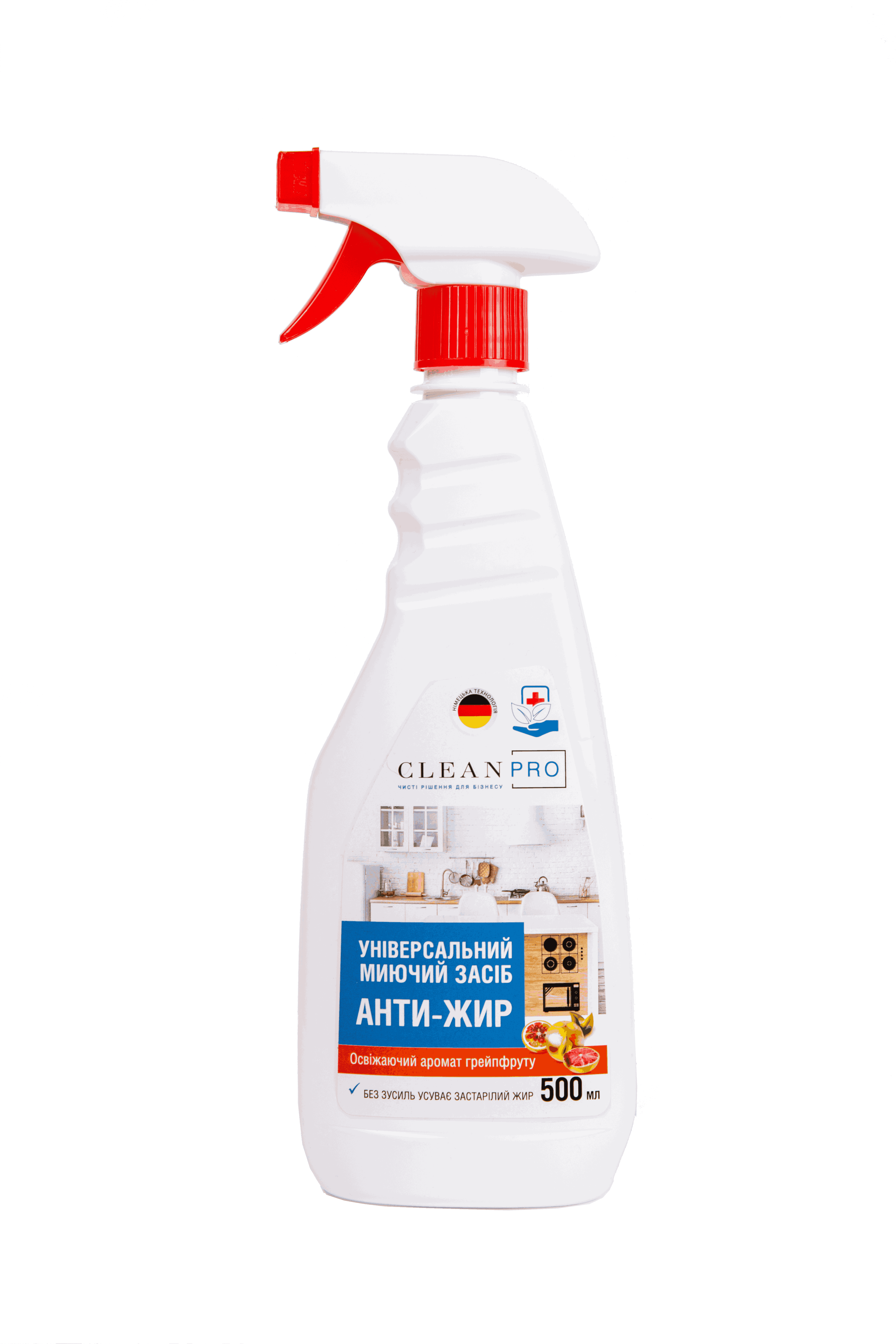 Засіб для чищення кухні CLEAN PRO 0.5 л. (4820257390084)
